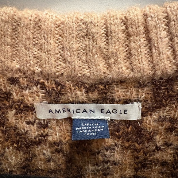 American Eagle Leopard Print Sweater - Picture 3 of 3